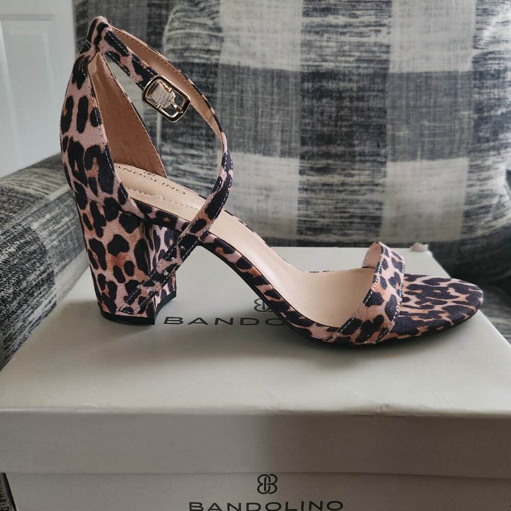 🔥Bandalino animal print heeled sandals